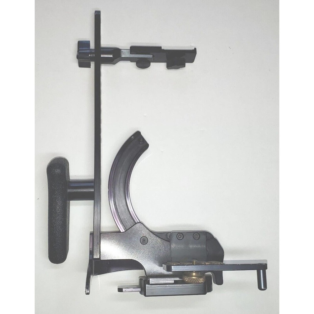 Custom Brackets QRS-35-H Rotating Flash Bracket w/Camera+Flash Mounts, More EUC